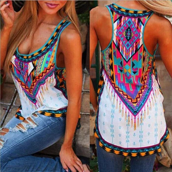 

sexy Sleeveless floral Print Green Plant Cactus T Shirt Women Tops Tee Kawaii T-Shirt Female Summer Beach Casual Tshirt Blusas