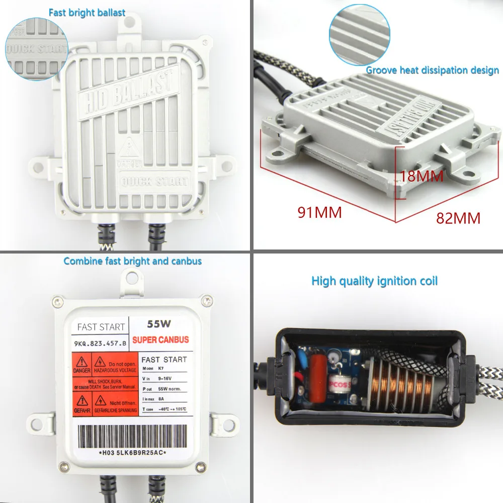 Быстрый Яркий H7 комплект ксеноновых фар, Высокопрочная конструкция 55W 12V 4300k 5000k 6000k 8000k 12000k супер Canbus ксеноновых фар, Высокопрочная конструкция для BMW Dodge Benz Jeep лучший с can-bus