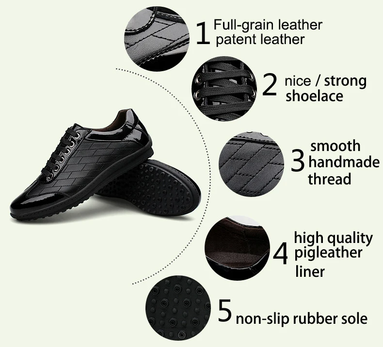 Merkmak/Новинка; брендовая Корейская повседневная мужская обувь из натуральной кожи на шнуровке; модные мужские кроссовки; Осенняя обувь из кожи; большие размеры 37-44