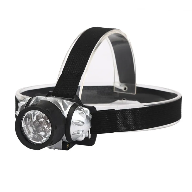 

7LED Headlamp Headlight Flashlight Head Lamp Light AAA Battery Camping Hunting #F#35TY0