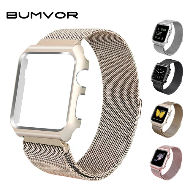 Special Price BUMVOR Watch Accessories Strap For Apple Watch Milanese Loop Band 44/40/42/38MM For Iwatch Stainless Steel Band Series 4/3/2/1 Special Price BUMVOR Watch Accessories Strap For Apple Watch Milanese Loop Band 44/40/42/38MM For Iwatch Stainless Steel Band Series 4/3/2/1