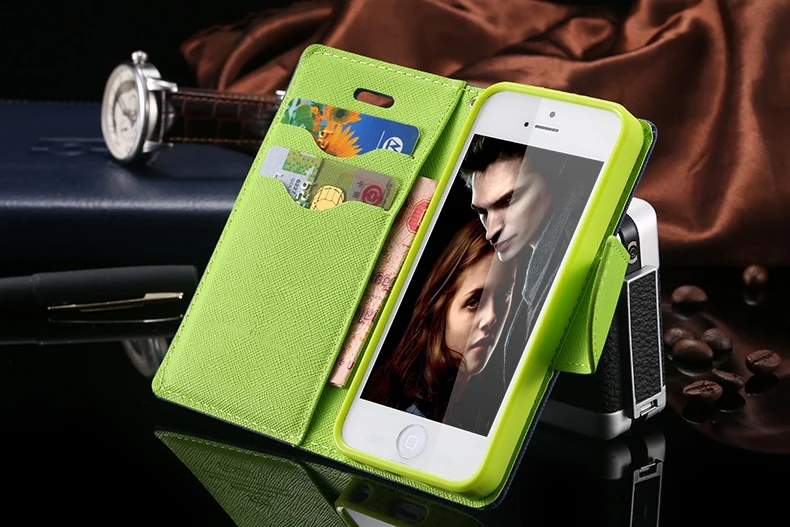 For iPhone 4 Cases 4S 4G Fashion Candy Color PU Leather Case For Apple iPhone 4 4S Case (1)