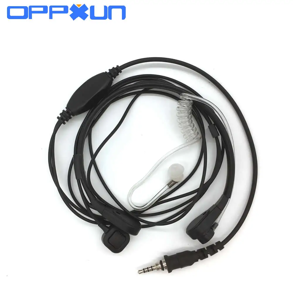 Гарнитура OPPXUN с большой кнопкой PTT для Yaesu радио VX7R VX6R VX120 VX127 VX170 VX177 VX6E VX7E рация наушник