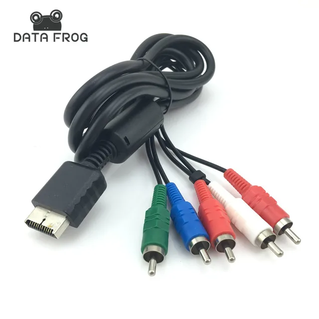 NEW HD Component AV Video Audio Cable Cord for SONY Playstation 2 3 PS2 PS3 Slimin Cables from