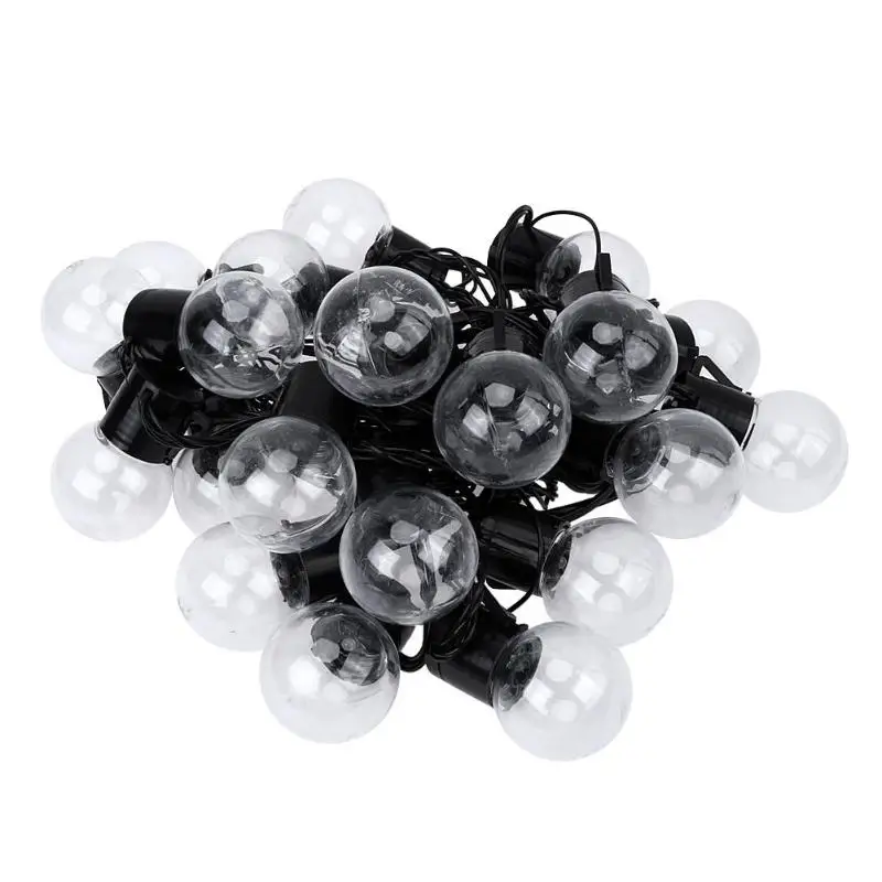 

220V LED Ball Plastic Bulb Modeling Home Decorative Light String EU Plug