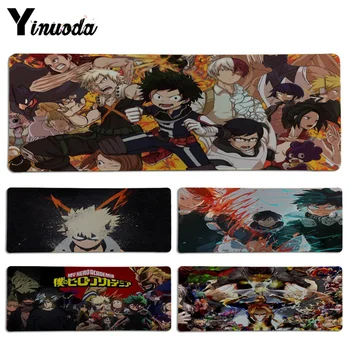 

Yinuoda My Hero Academia Unique Desktop Pad Game Lockedge Mousepad Size for 30x90CM Speed Version Gaming Mousepads