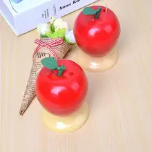 100 шт. зубочистка модная маленькая портативная в форме яблока винтажная романтическая креативная автоматическая коробка для зубочистки для Рождества