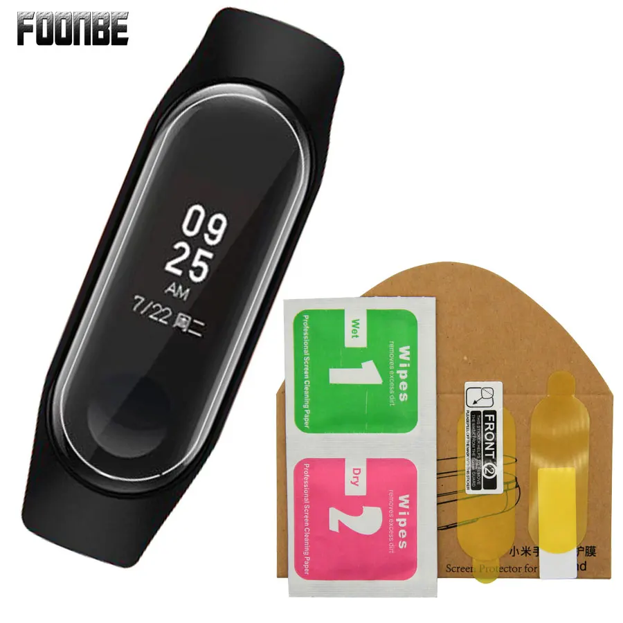 

2pcs Protector For Miband3 Mi band 3 Ultra Thin Anti-scratch Tpu Screen Protective Film for Xiaomi 3 Mi Band 3 Screen
