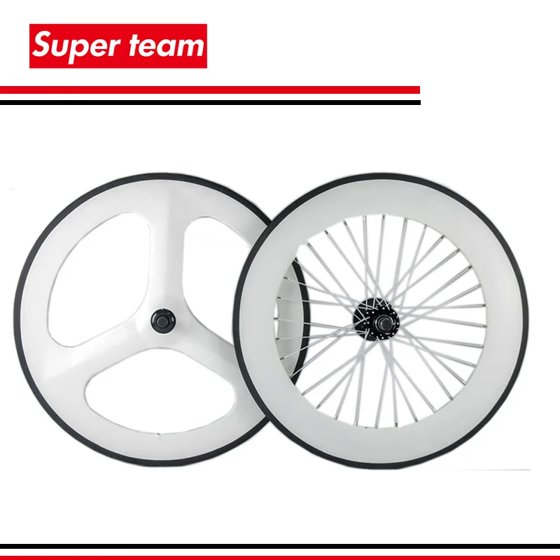 88mm clincher carbon track bike wheels 