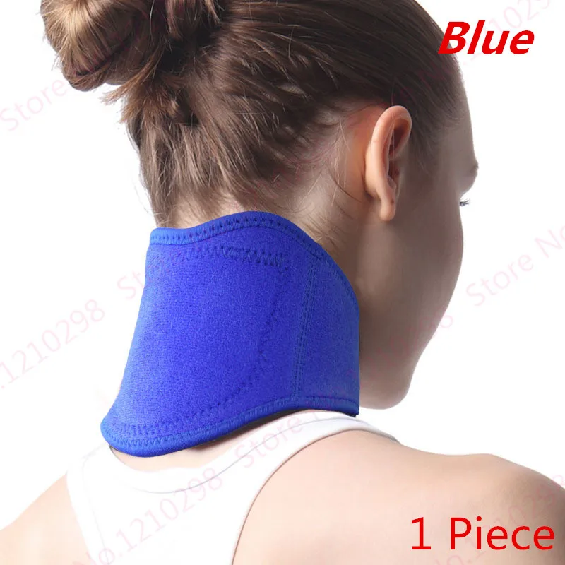 New Therapy Self Heating Warmth Neck Support Adjustable Stiff