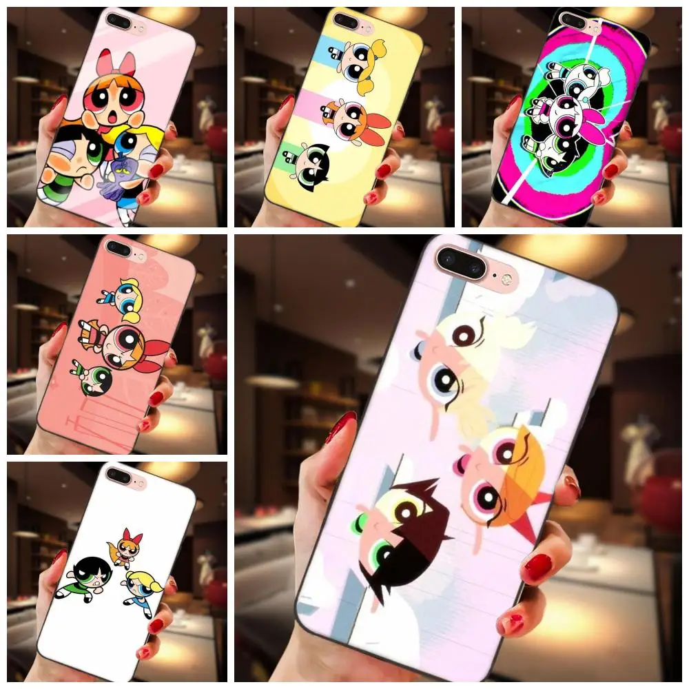

Soft Silicone TPU Black Design For Huawei Y3 Y5 II Y6 Y7 Y9 nova 2 Plus 2S 3i 4 Lite Plus Prime 2017 2018 2019 Powerpuff Girls