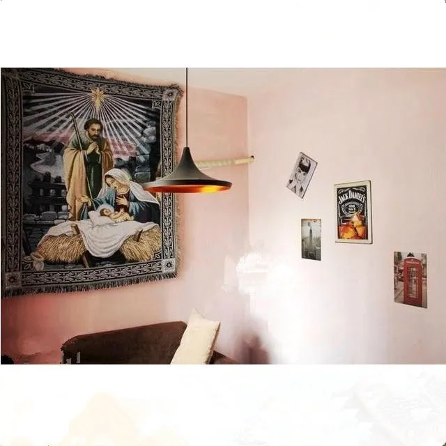 

Sofa Towel Blanket Tablecloths Thick Bed Cover Slip-resistant Deck Chair Cover Furniture Covering Cloth Birth of Jesus Tapestry