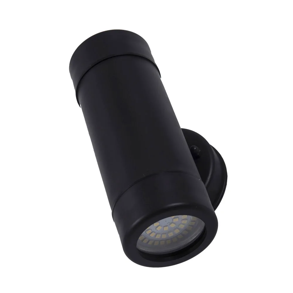 

Tonybuny Led wall light with GU10 socket outdoor or indoor black wall lamp outdoor lightings