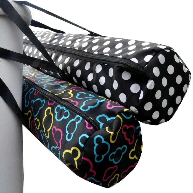 Универсальный водостойкий Коврик для йоги сумка ПВХ черный нейлон Пилатес переноска сетка регулируемый ремень спортивный коврик сумка