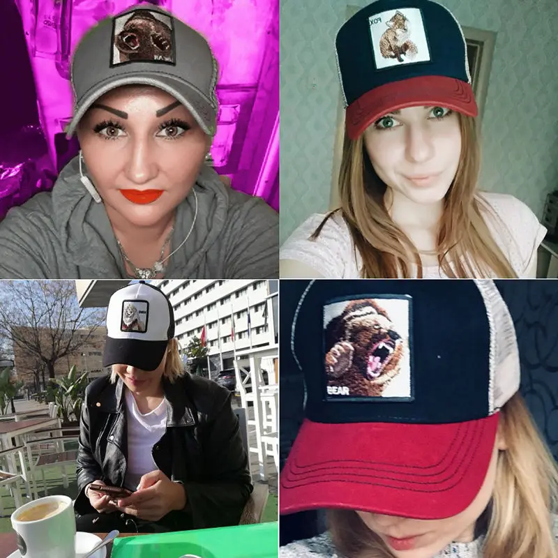DSQICOND2-Summer-Mesh-Baseball-Caps-Snapback-Animal-Duck-Anime-Cute-Rabbit-Embroidery-for-Women-Men-Outdoor (5)