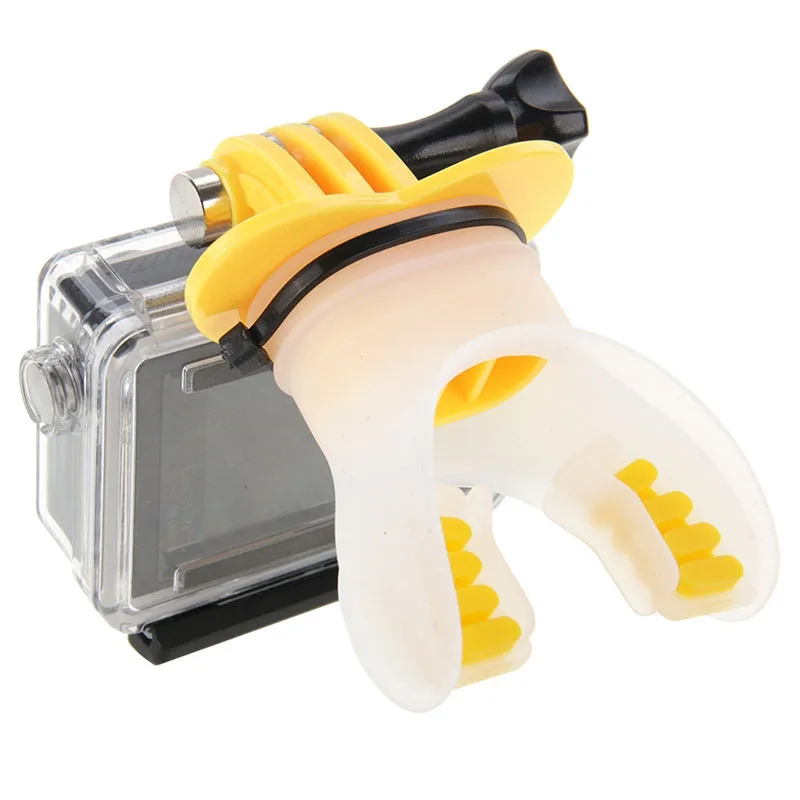 For GoPro Surf Mouth Mount Dummy Bite Surfing Diving Accessories Set