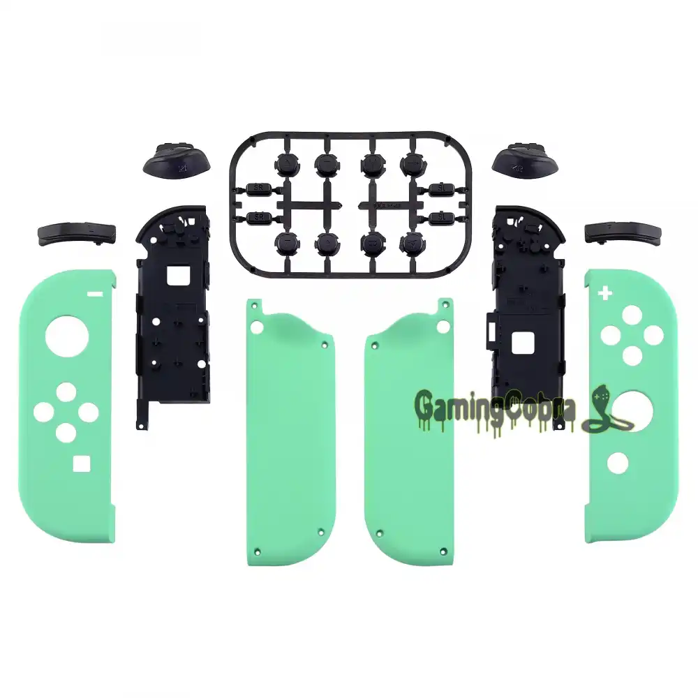 mint green joy con shell