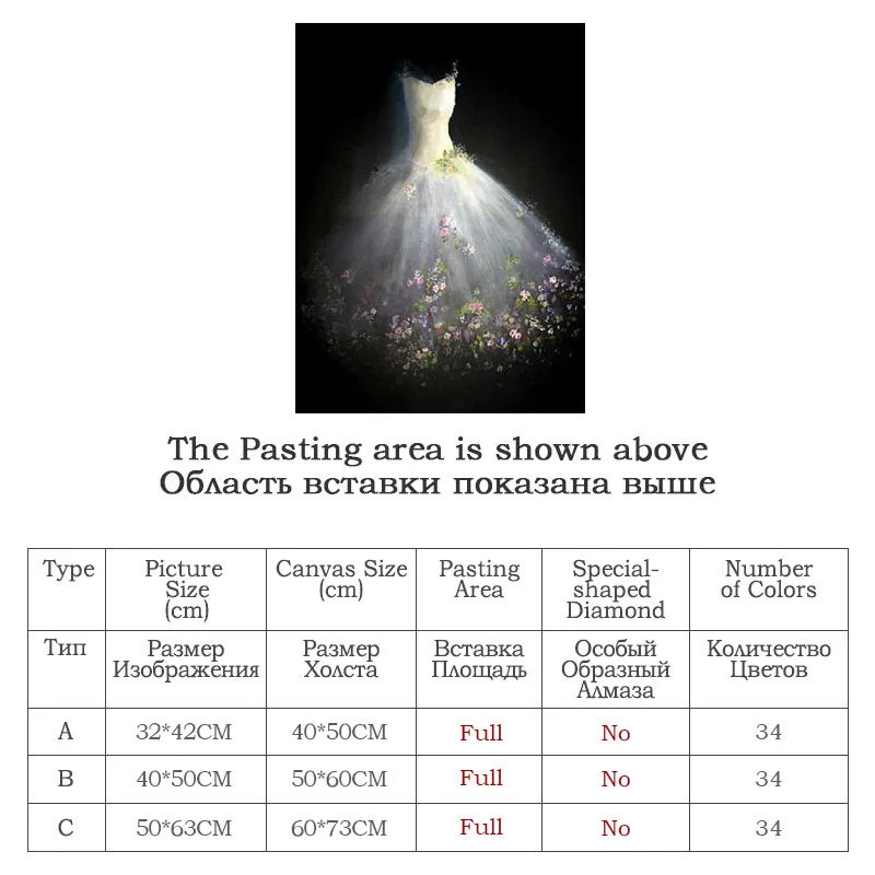 Meian, алмазная вышивка, полный, DIY "свадебное платье" Алмазная Живопись Вышивка крестом, Алмазная мозаика, картина из бисера, аксессуары для домашнего декора