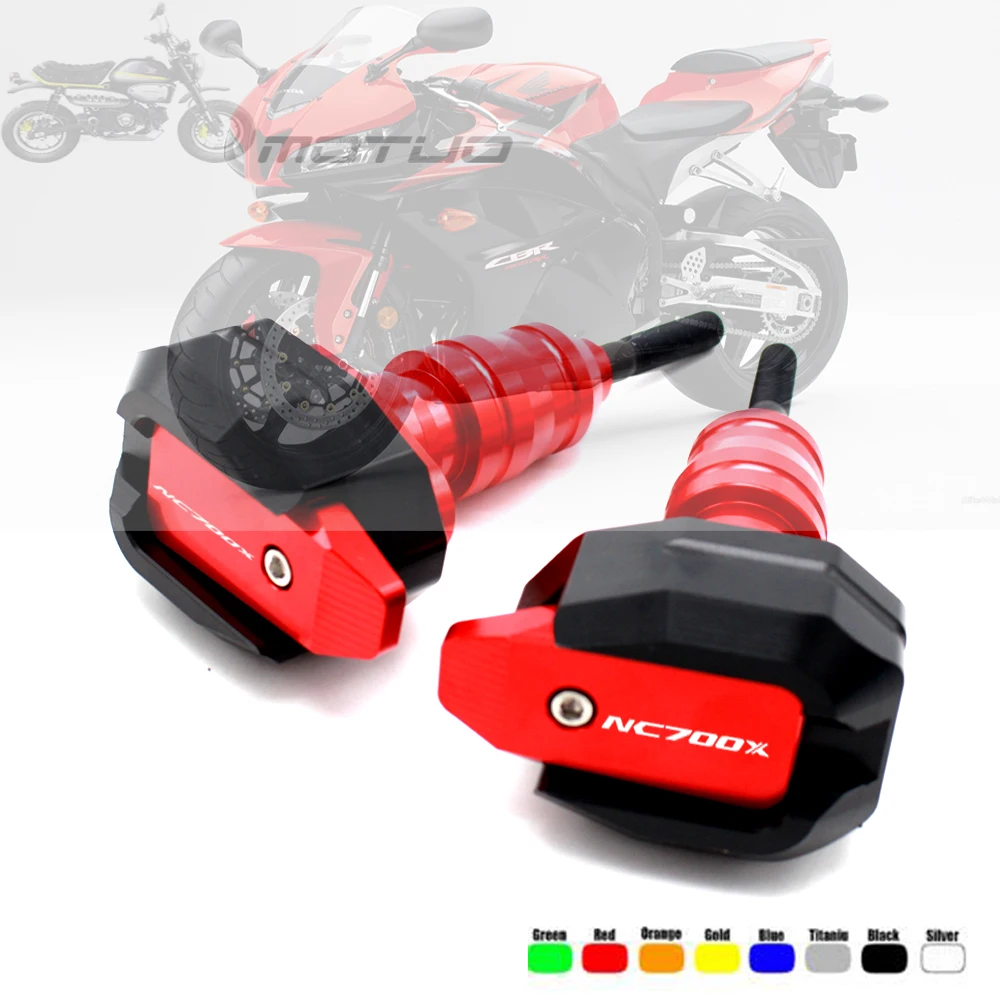 

For HONDA NC700X NC 700X 2012 2013 2014 Motorcycle CNC Falling Protection Frame Slider Fairing Guard Anti Crash Pad Protector