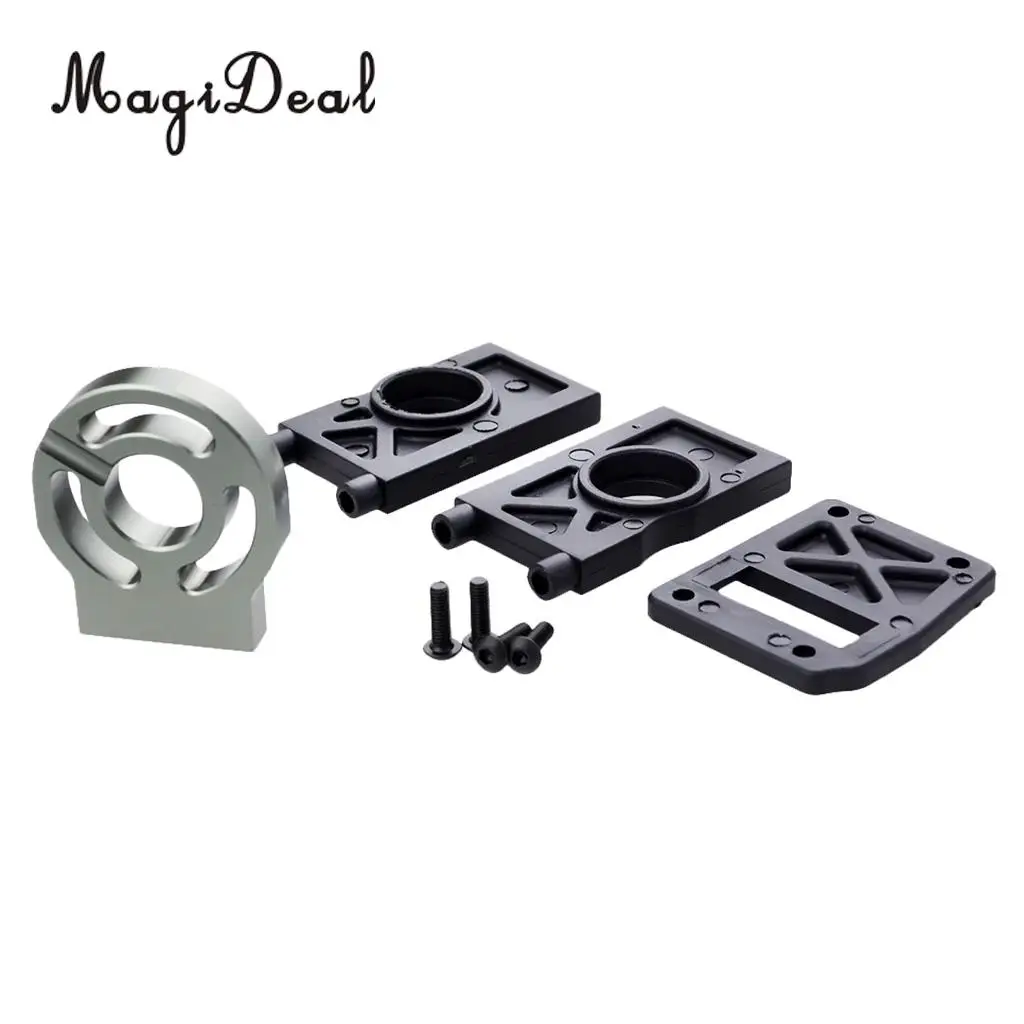 1/8 1/10 RC Car Motor & Differential Mount Plate Kit for Kyosho HSP Redcat SST Hobao FS DF DIY Accessories