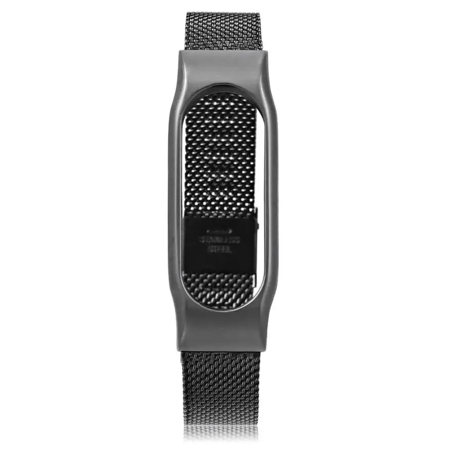 HIPERDEAL Нержавеющая сталь ремешок для часов Replacemnt металлический комплект Xiaomi Miband 2