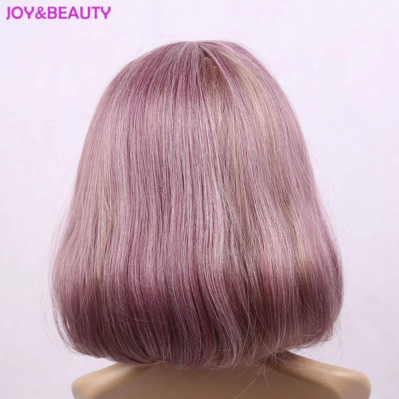 JOY& BEAUTY волосы среднего цвета термостойкие синтетические Короткие Bobo Волосы Парики для женщин perucas Косплей парик 30 см