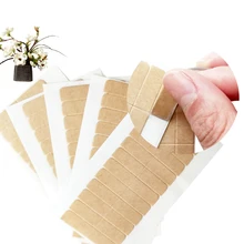 12 шт./лист, 0,8*4 см, 60 таб, супер клейкая лента для волос, Двухсторонняя клейкая лента для наращивания волос на ленте