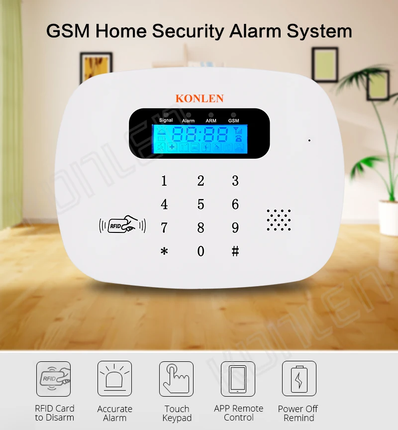 GSM Home Security Alarm System 01