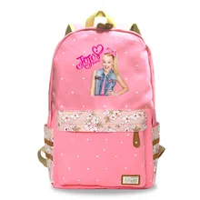 Высокое качество Jojo Siwa рюкзак для детей мальчиков девочек подростков рюкзак популярный узор школьная модная сумка студенческая школьная сумка