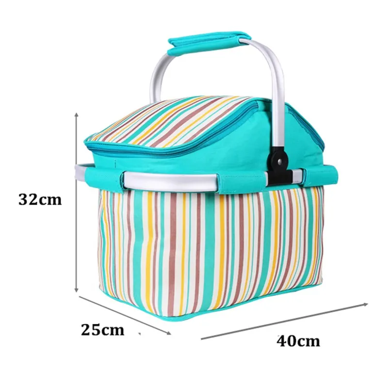 Outdoor Picnic Basket Picnic Bag (2)