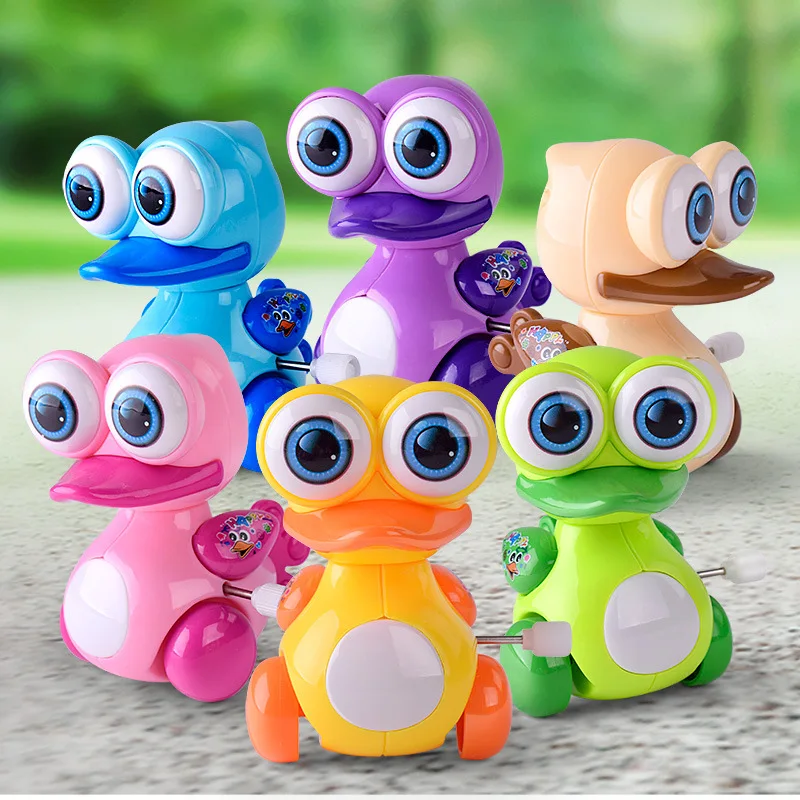 3pcs/set Baby Wind Up Animals Toys Mini Chained Duck Sea Lions