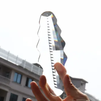 

180mm Giant Suncatcher Guitar Crystal Prism Chandelier Pendant Part Ornament Hanging Decor Piano Faceted