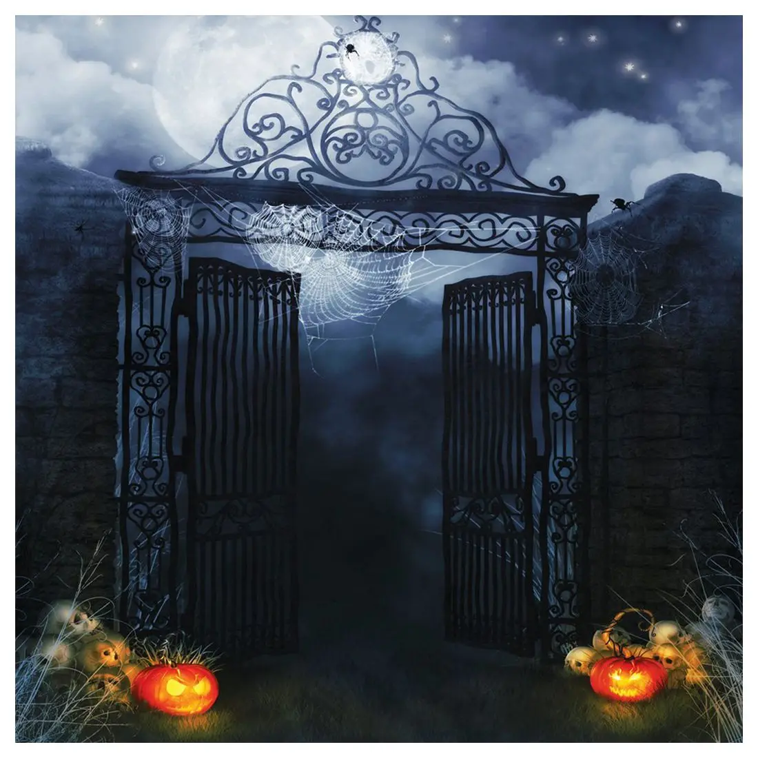 Top Deals Halloween Vinyl Photography Backdrop Photo Background Studio