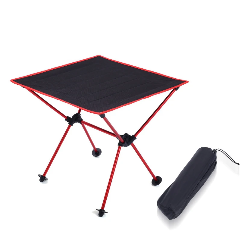 Portable Lightweight Outdoors Table For Camping Table Aluminium Alloy Picnic BBQ Folding Tables Outdoor Tavel Portable Tables - Цвет: SC23800RE