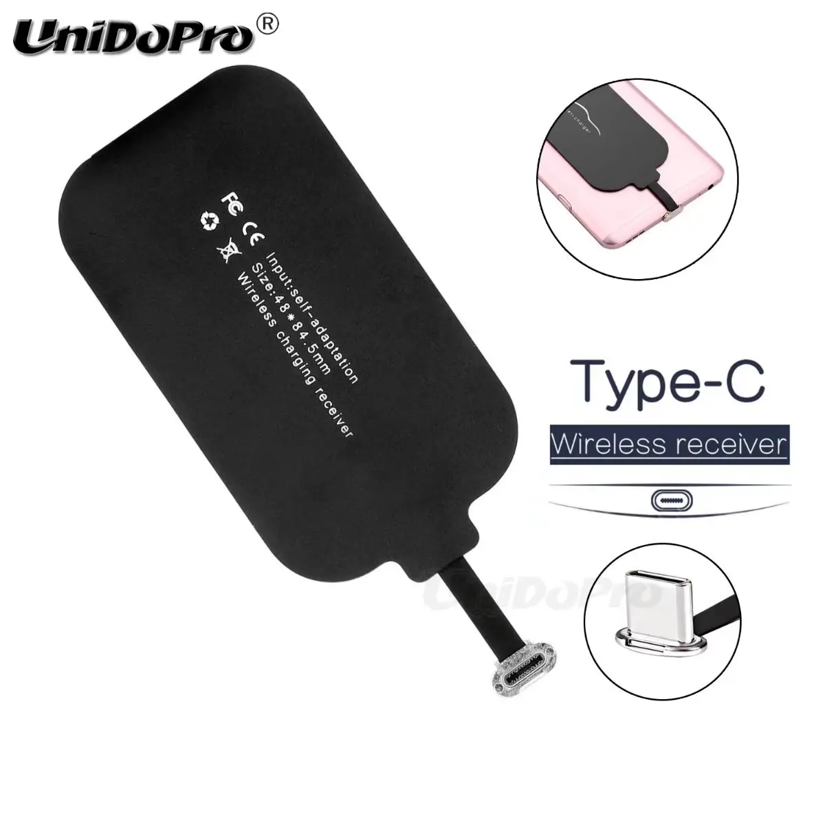 

UNIDOPRO TI Chipset Qi Wireless Charger Receiver for LeEco Le Pro 3 Al Eco Edition (Le Pro 3 Al Helio X27) Charge Module Adapter