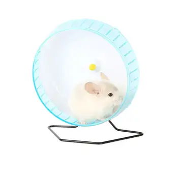 

Adeeing 30CM Cute Sports Toy Stable Exercise Wheel Roller Toy for Hedgehog Hamster Rabbit Pets Supplies