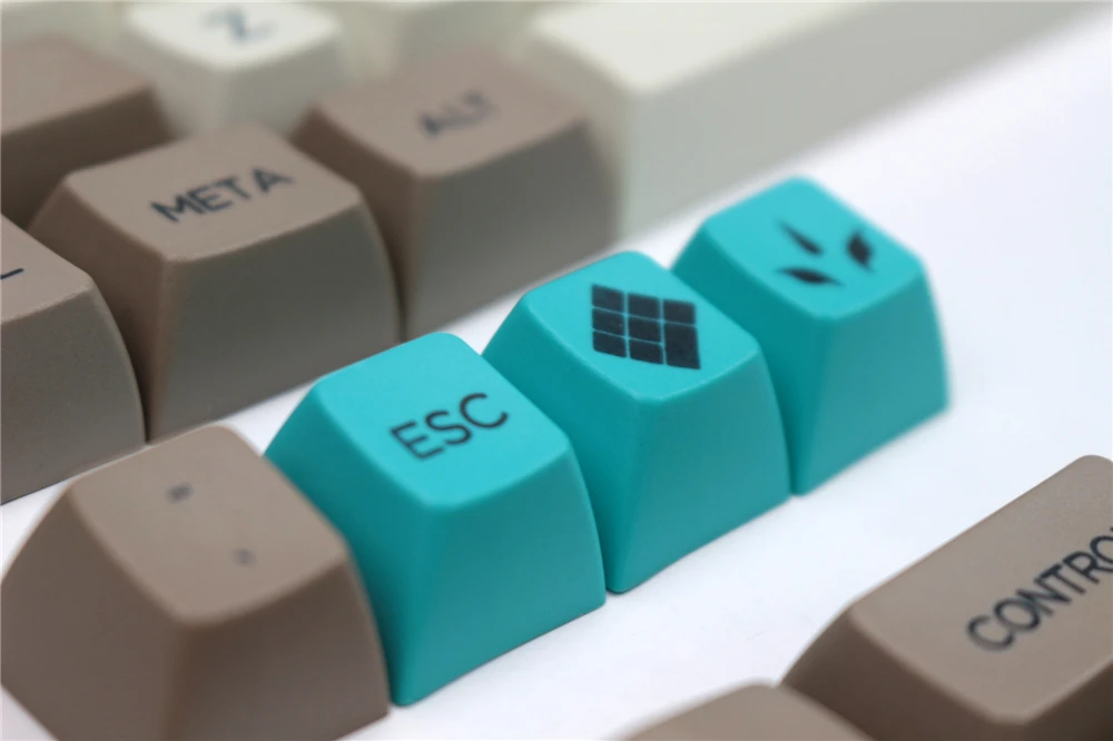 MP краситель-сублимация Keycap Ретро бежевый 134 клавиш SA PBT Keycaps Cherry MX switch keycaps для проводной USB Механическая игровая клавиатура