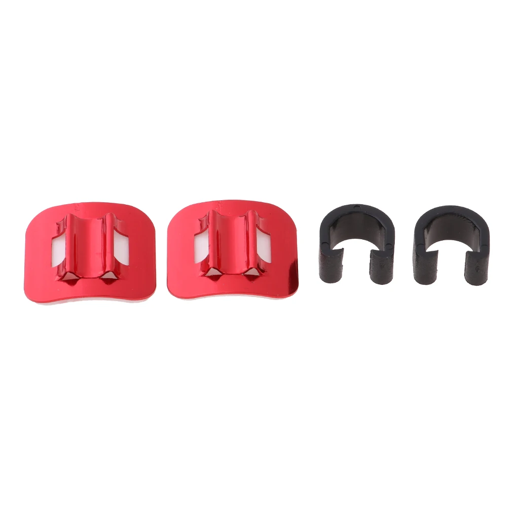 2 PCS Bike Stick-on Guide Line Clips Shifter Cable Clip Fixed Mountain Bike Wire Holder