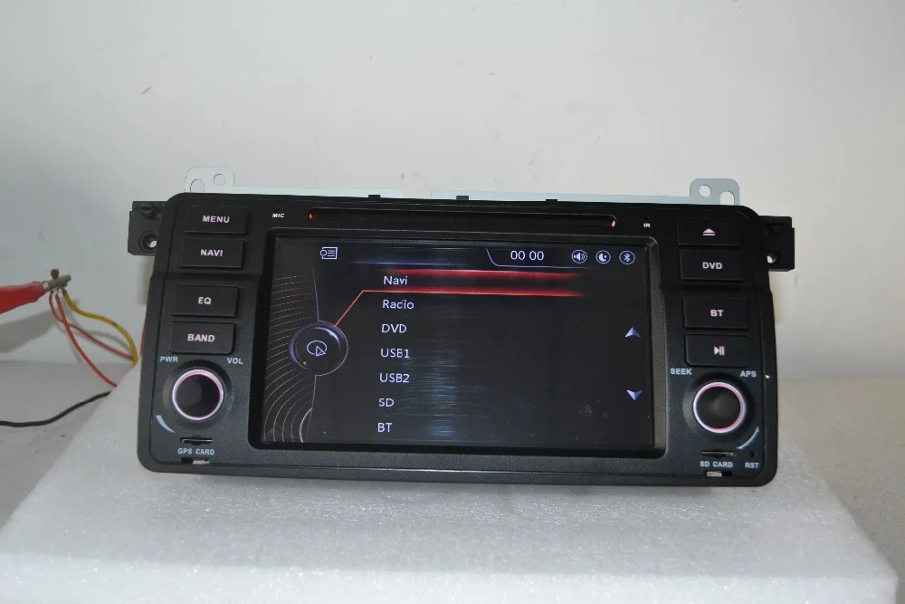 Discount 7 inch car dvd player for bmw 3 series E46,M3 with gps navigation radio stereo bluetooth canbus RDS FM 1080P IPOD original UI 3