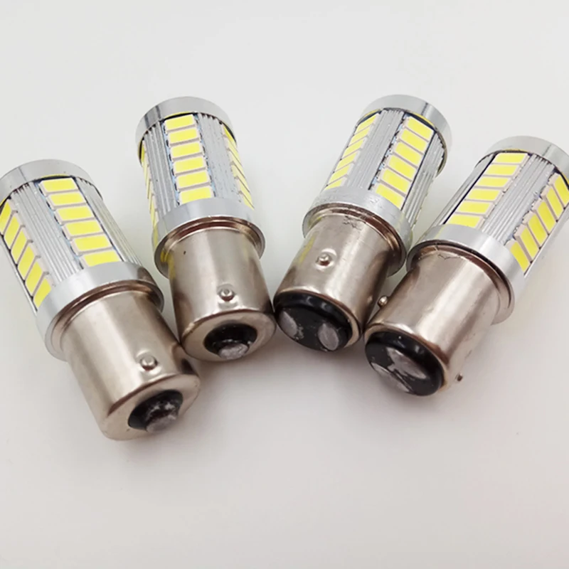 4 шт. Автомобильные светодиодные лампы 1156 BA15S BAY15D 1157 P21W 33 5630 5730 smd|car light|lamp whitelamp lamp |