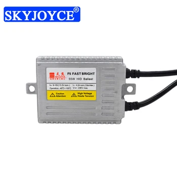 

SKYJOYCE 55W Fast Bright F5 55W HID Ballast For Car Headlight H1 H7 H11 HID Bulb Kit F5 Slim Fast Start Headlight 55W Ballast