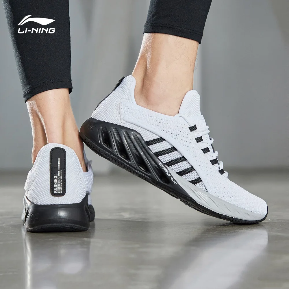Мужские кроссовки для бега Li Ning легкие дышащие с подкладом спортивная обувь ARHP017