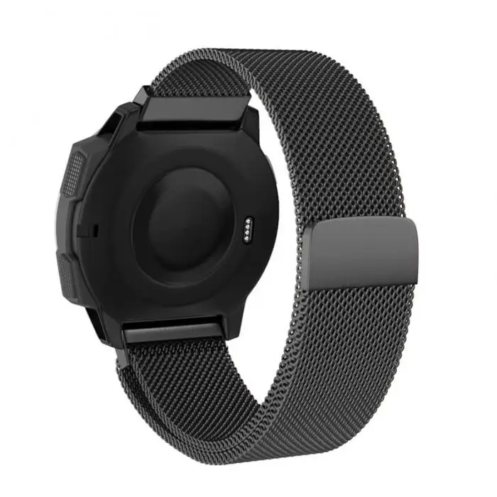 Замена Quick Release 22 мм из нержавеющей стали Milanese Loop Mesh Band для Garmin Instinct DJA99