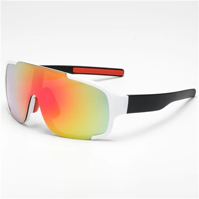 Очки для велоспорта, мужские, женские, MTB, для горного велосипеда, солнцезащитные очки для мужчин, UV400, для езды на велосипеде, спортивные очки, солнцезащитные очки для езды - Цвет: 6-5