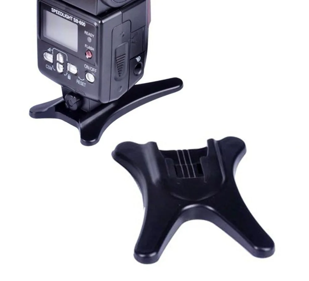 Kaliou 1pcs Camera Flash Hot Shoe Stand Adapter Holder Mount AS-21 Speed light for Canon Nikon 430EX 580EX SB600 SB900 