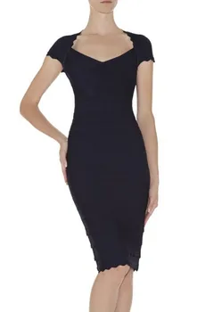 

Free Shipping High Quality New HL Pink Sexy Sling Bandage Dress Evening Party Fashion Dress