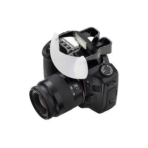 

White Soft Dome Pop-Up Flash Light Bounce Diffuser for Nikon Canon Sony Camera on sale