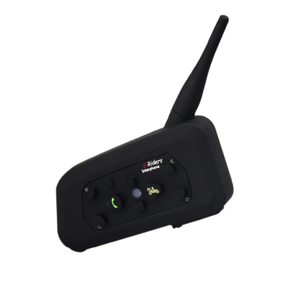

intercomunicador motocicleta 1200M Motorcycle Helmet Bluetooth Headset BT intercom Motorcycle Interphone Connects up to 6 Riders