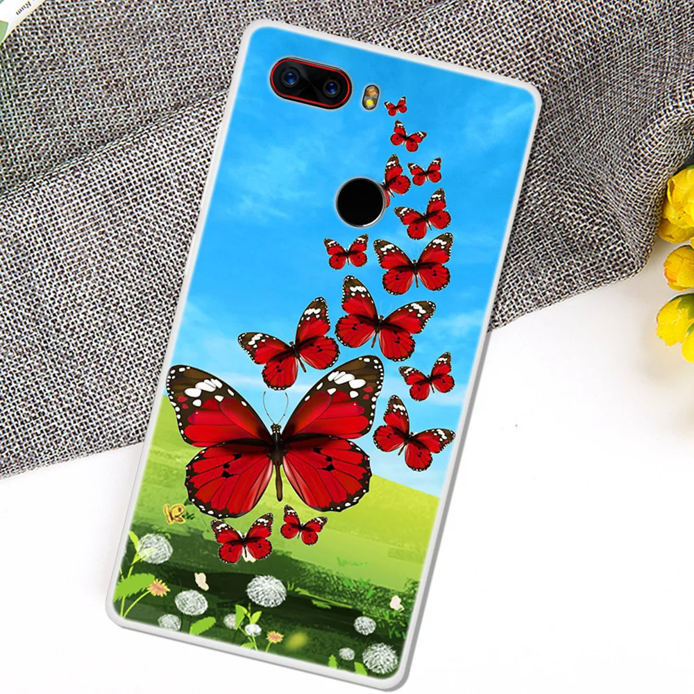 Для ZTE Nubia Z17 чехол силиконовый мягкий симпатичный из ТПУ для телефона Z 17 Чехлы
