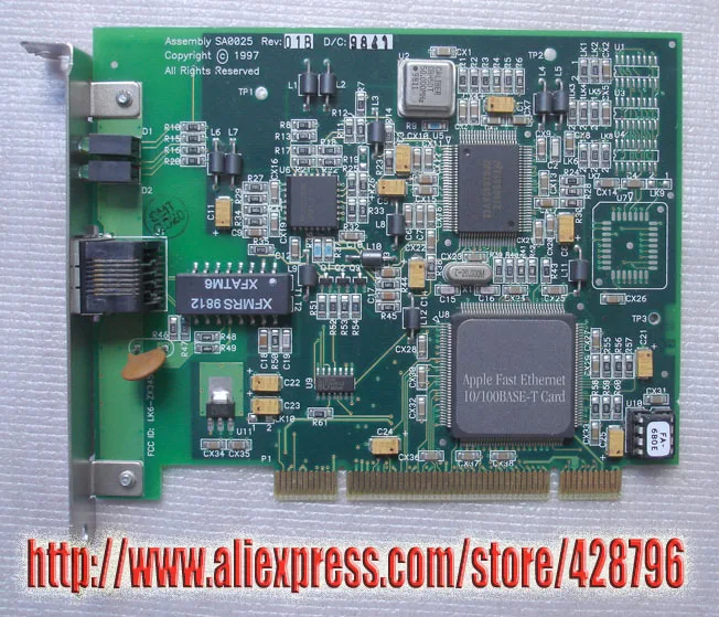 

Fast PCI 10/100 Ethernet PCI Card SA0025 for Power Gfour LK6-ZX345